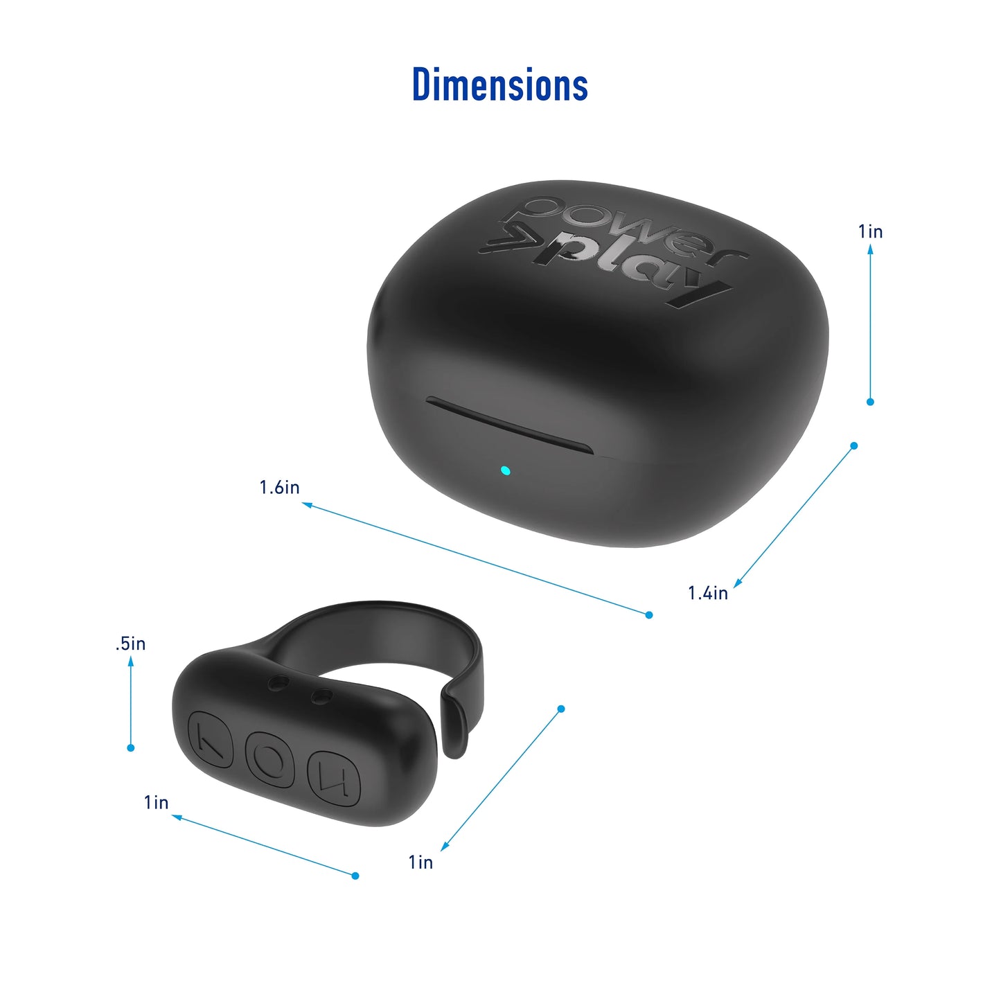SoundPlay Smart Remote Ring - Bluetooth TikTok Scrolling Ring